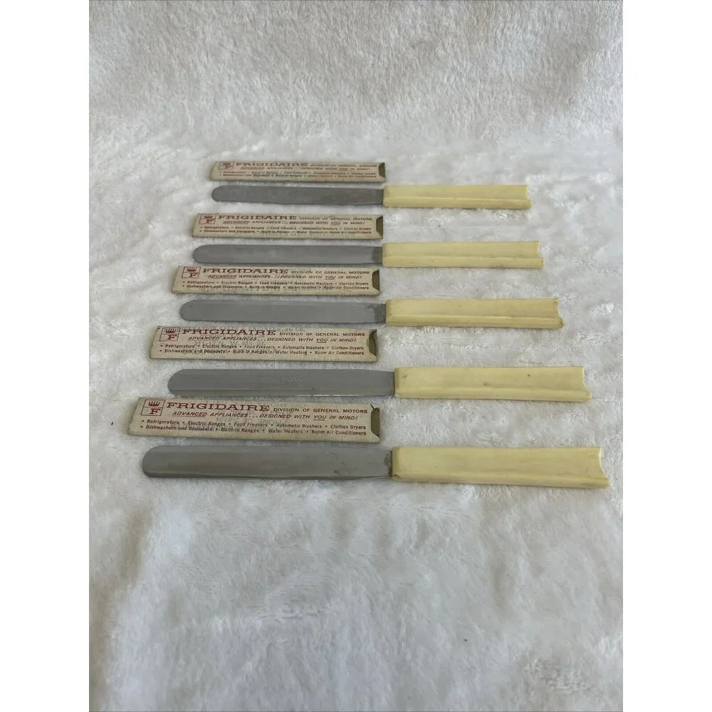 Quikut Spatula Paring Knife Stainless Steel MADE IN USA Dishwasher Safe Set Of 5